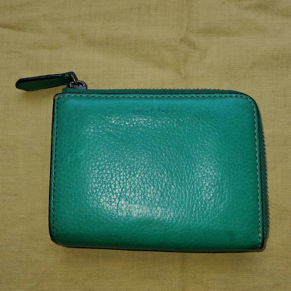 Vintage Coach Wallet with Removable ID Card Slot